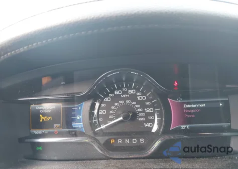 2014 Lincoln Mks z USA, uszkodzony, nr VIN 1LNHL9EK0EG602870